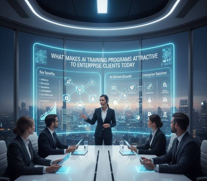 What Makes AI Training Programs Attractive to Enterprise Clients Today