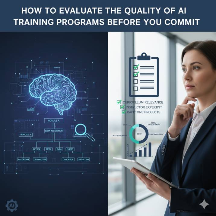 How to Evaluate the Quality of AI Training Programs Before You Commit