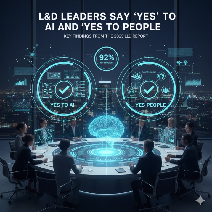 Why L&D Leaders Are Saying ‘Yes’ to AI and ‘Yes’ to People: Key Findings from the 2025 L&D Report 