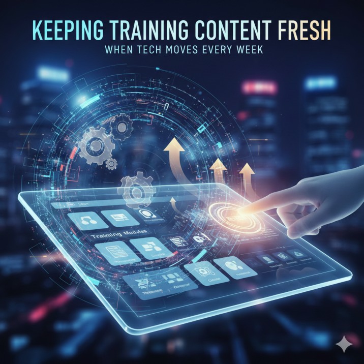 Keeping Training Content Fresh When Tech Moves Every Week 