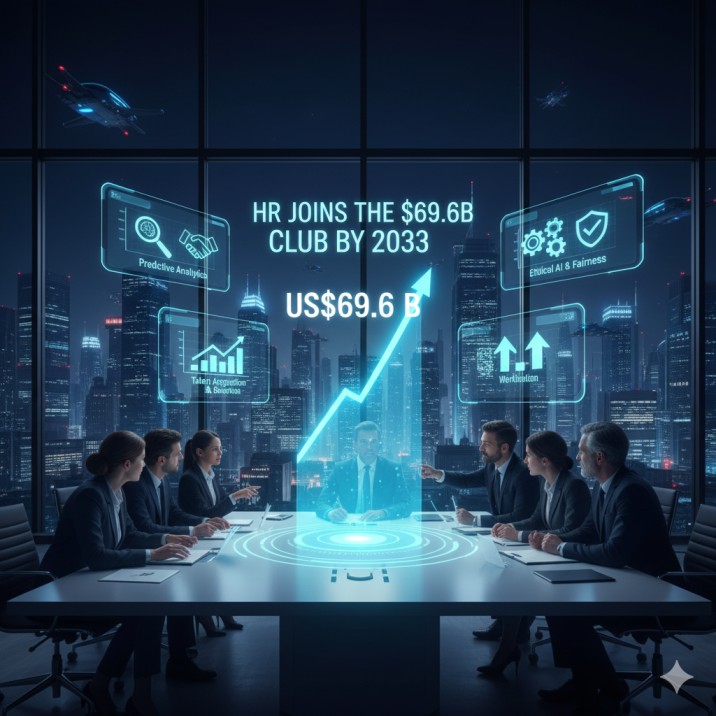 How AI is Helping HR Join the US$69.6 B Club by 2033