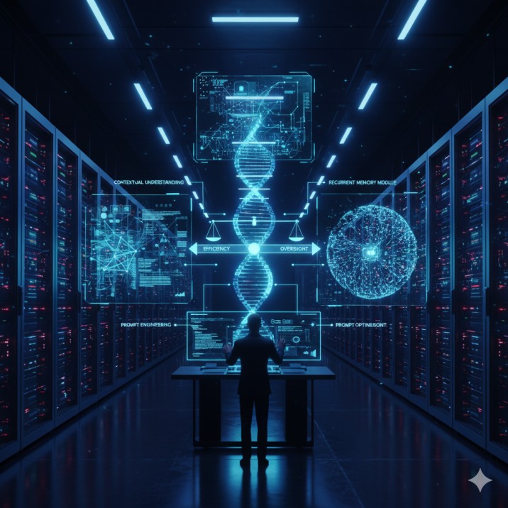 Balancing Efficiency and Oversight–The Convergence of Context, Memory, and Prompt Engineering