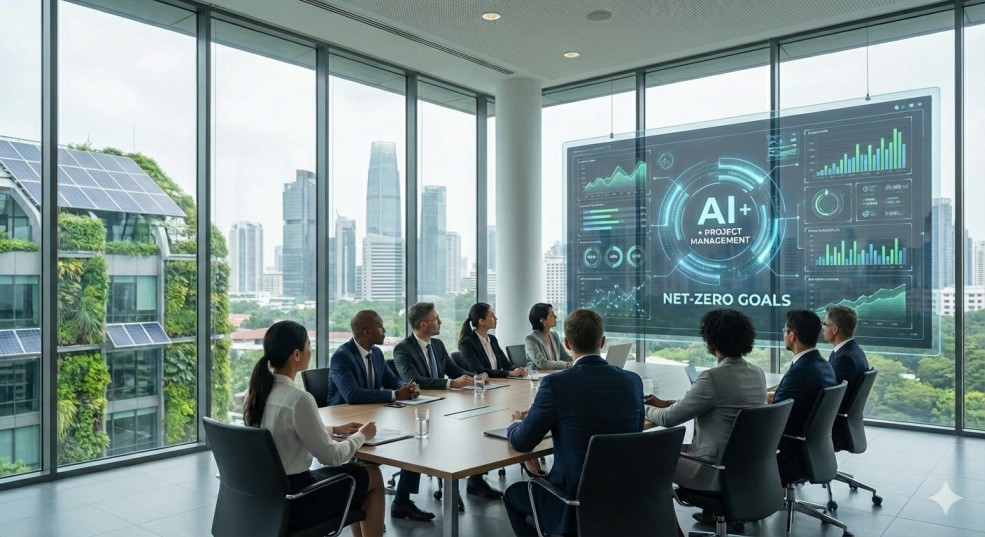 Corporate Governance Reinvents Sustainability: AI + Project Management for Net-Zero
