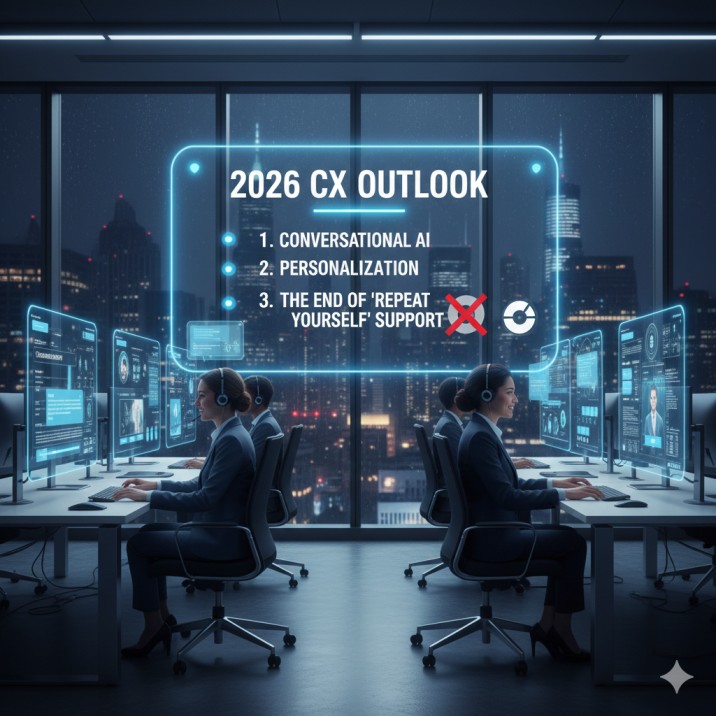 2026 CX Outlook: Conversational AI, Personalization, and the End of ‘Repeat Yourself’ Support