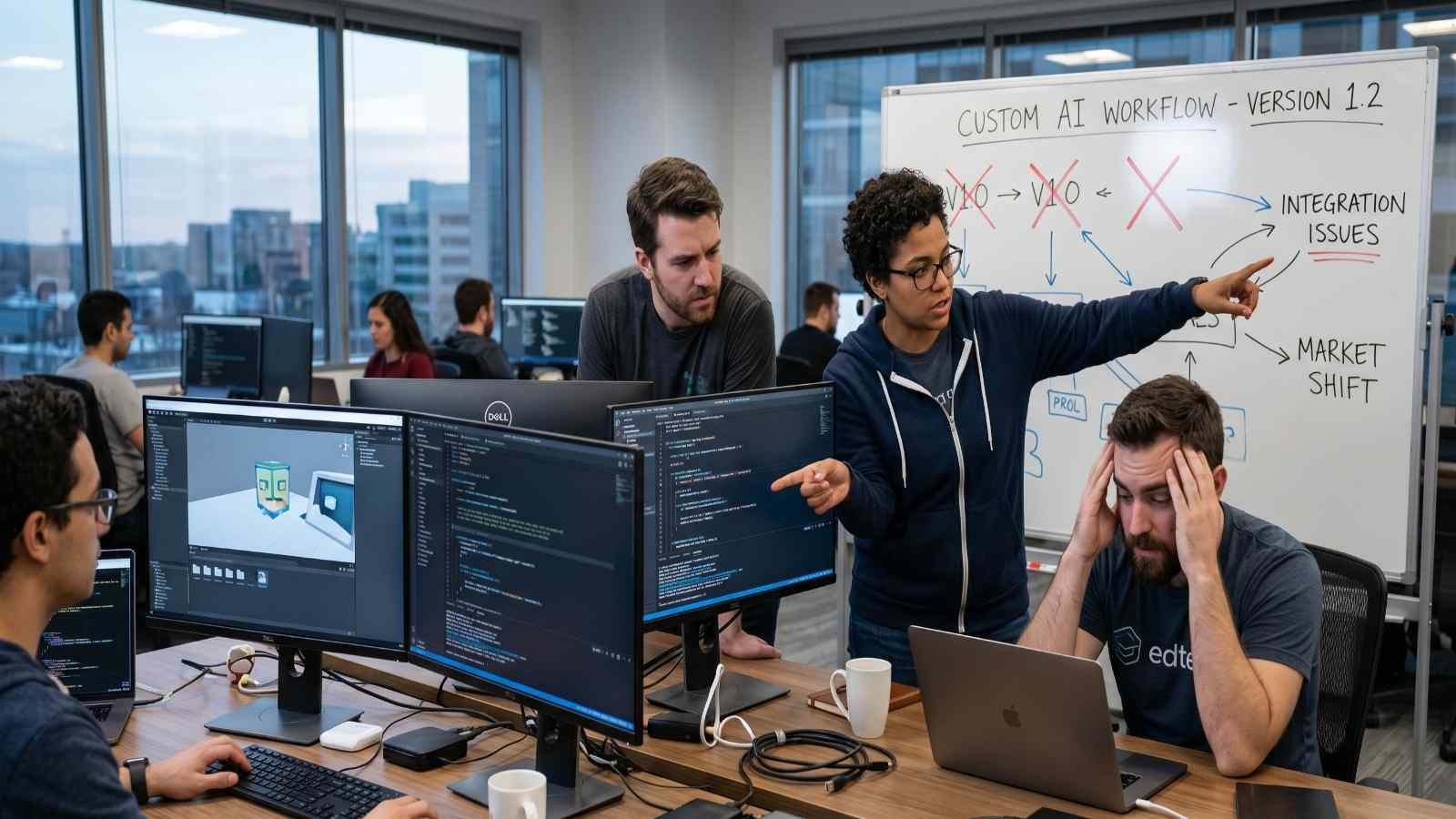 By the Time You Build It, It’s Already Outdated: The Case Against Custom AI Content Development 